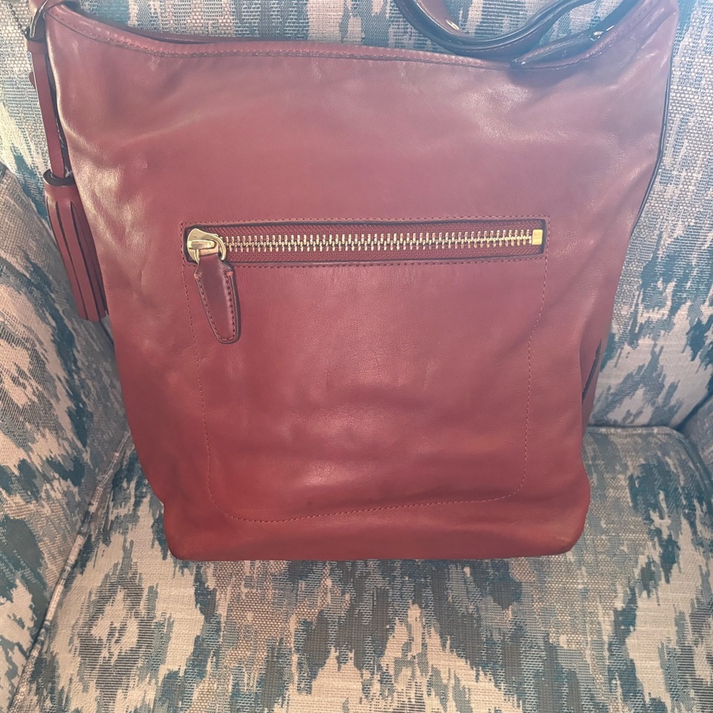 Vintage Coach Brooklyn Buttery Soft Leather Shoulder Bag in Toffee - Picture 4 of 12